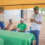 Farm Right Foundation -Director of Operations educating farmers on organic farming practices